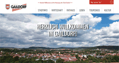 Desktop Screenshot of gaildorf.de