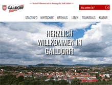 Tablet Screenshot of gaildorf.de